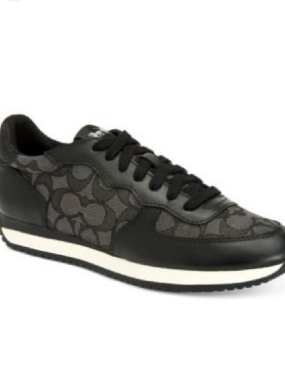 Coach Farrah signature jacquard shoes size 7.5